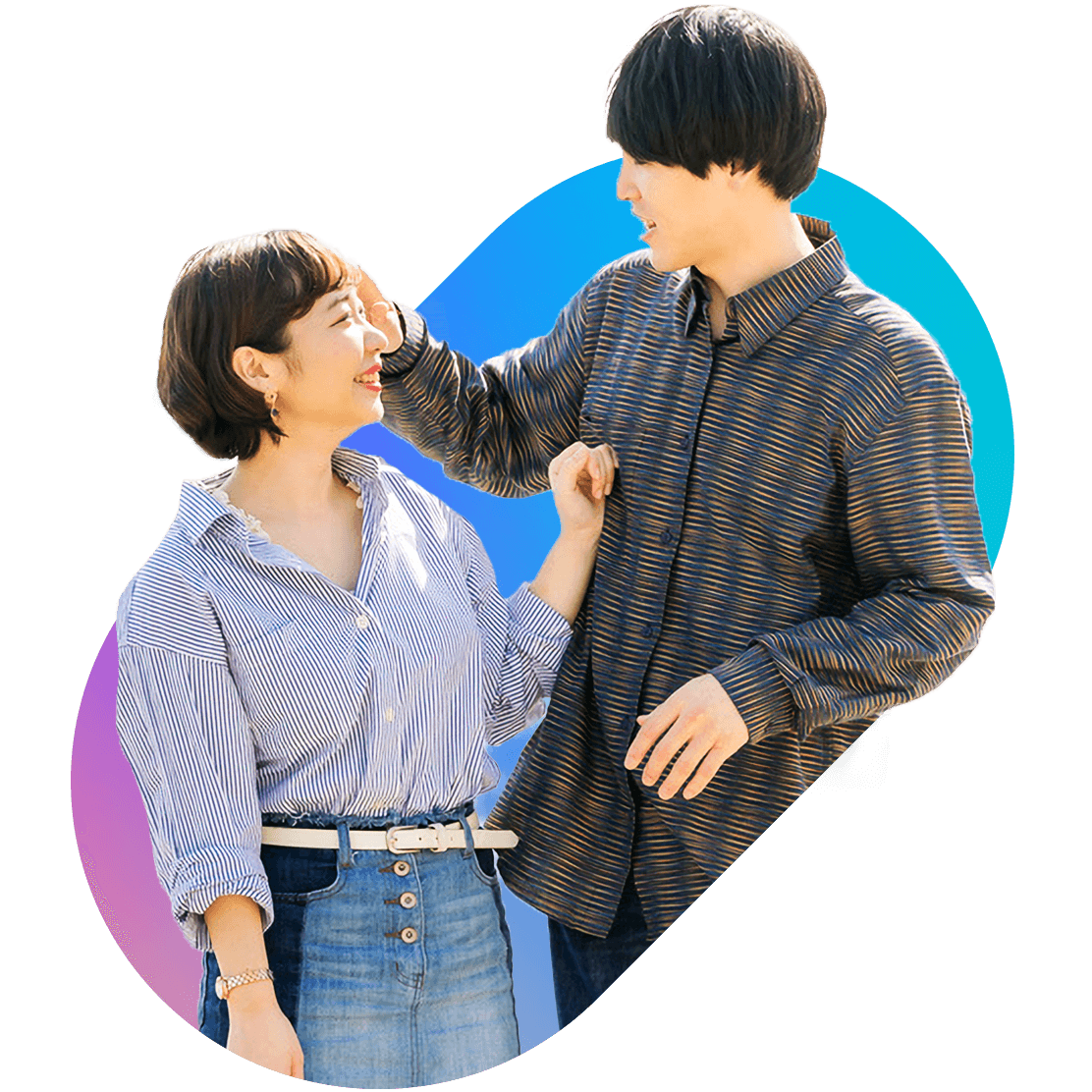 report couple bg